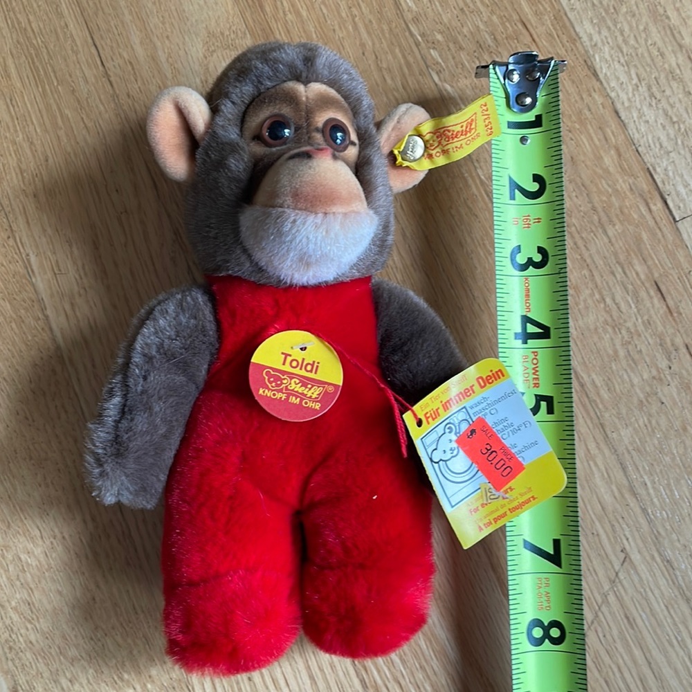 STEIFF Toldi Monkey